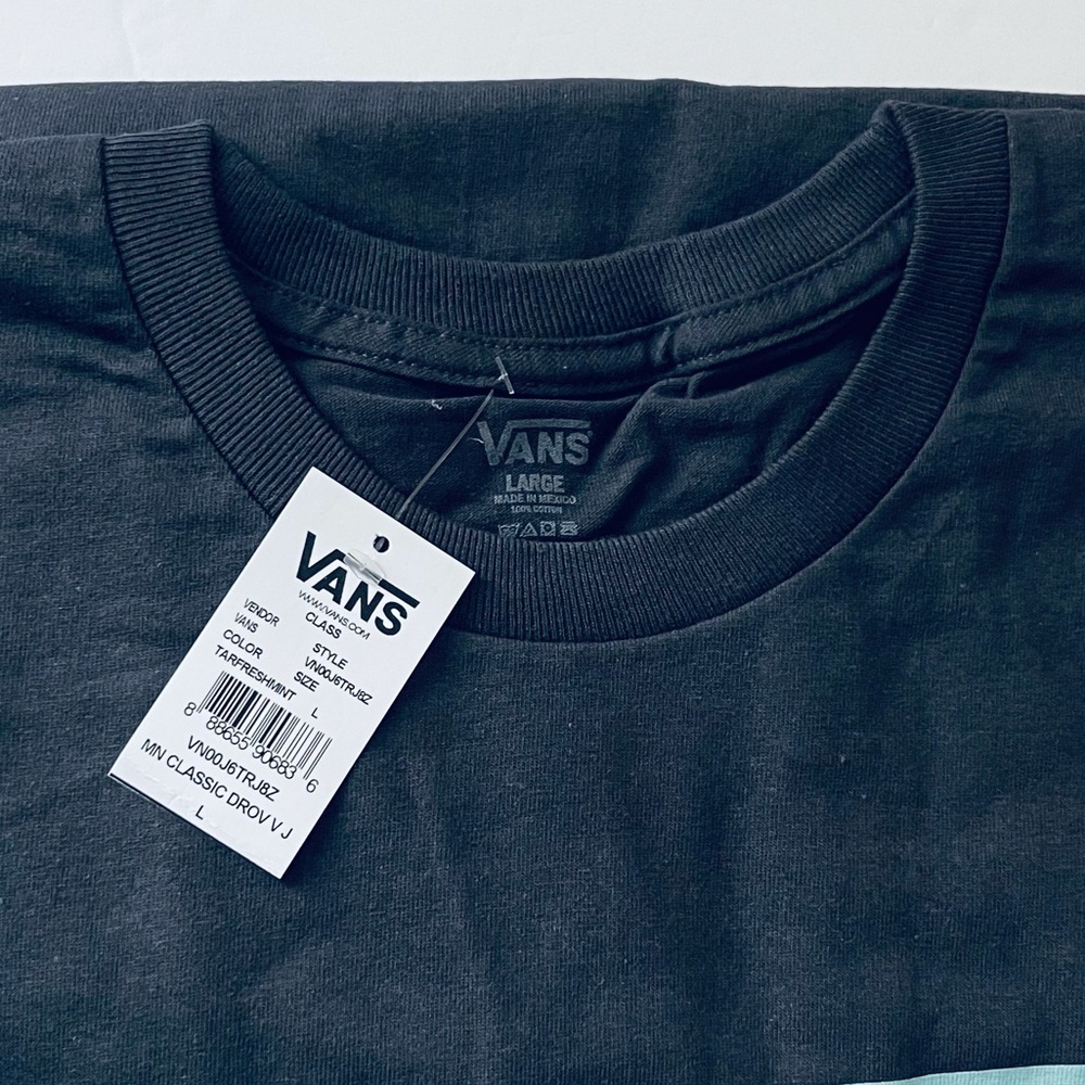 VANS Logo T-Shirt Men Size Large NWT - Picture 5 of 5
